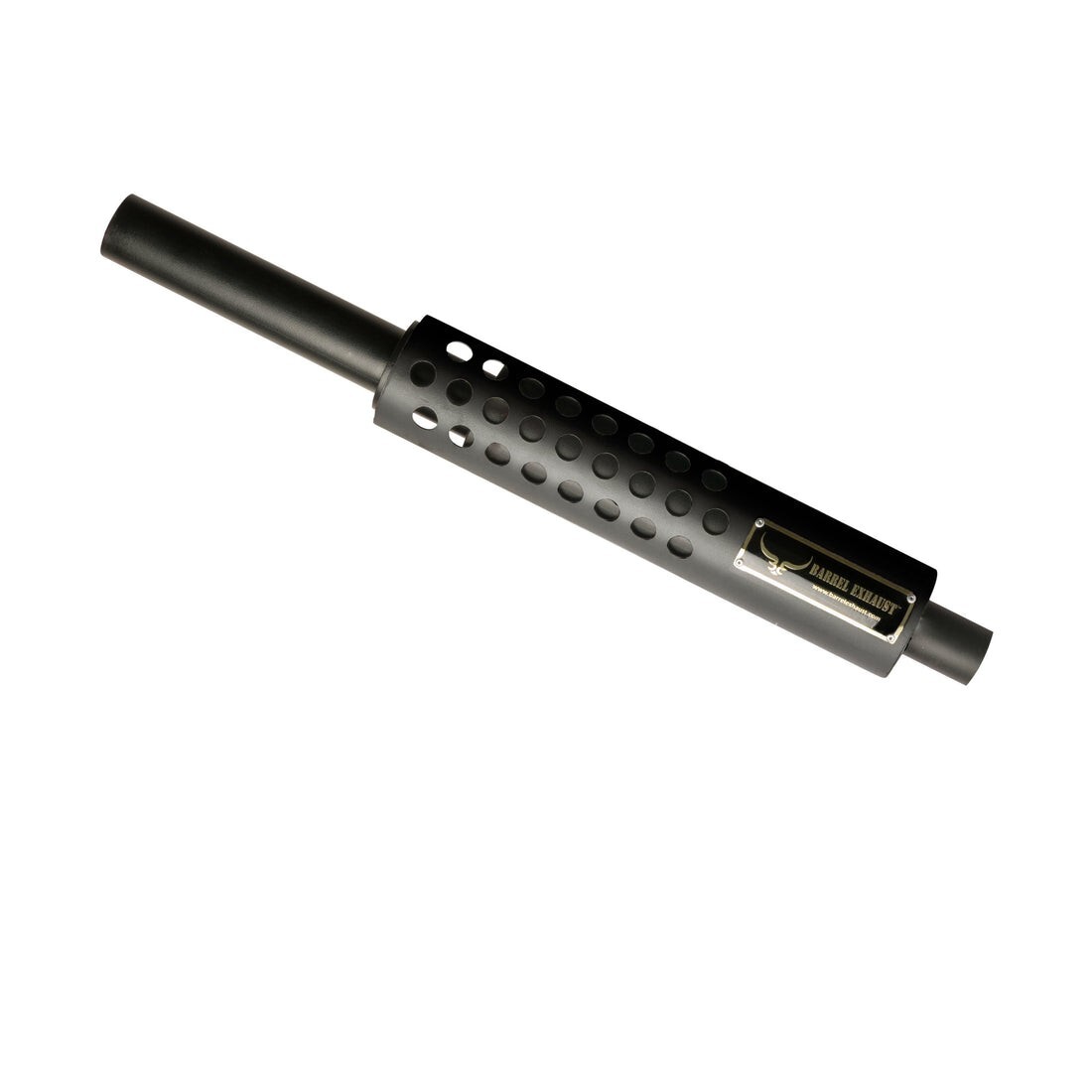 BARREL EXHAUST SCUD EXHAUST BLACK FIT FOR R.E CLASSIC 350/500 & NEW CLASSIC 350