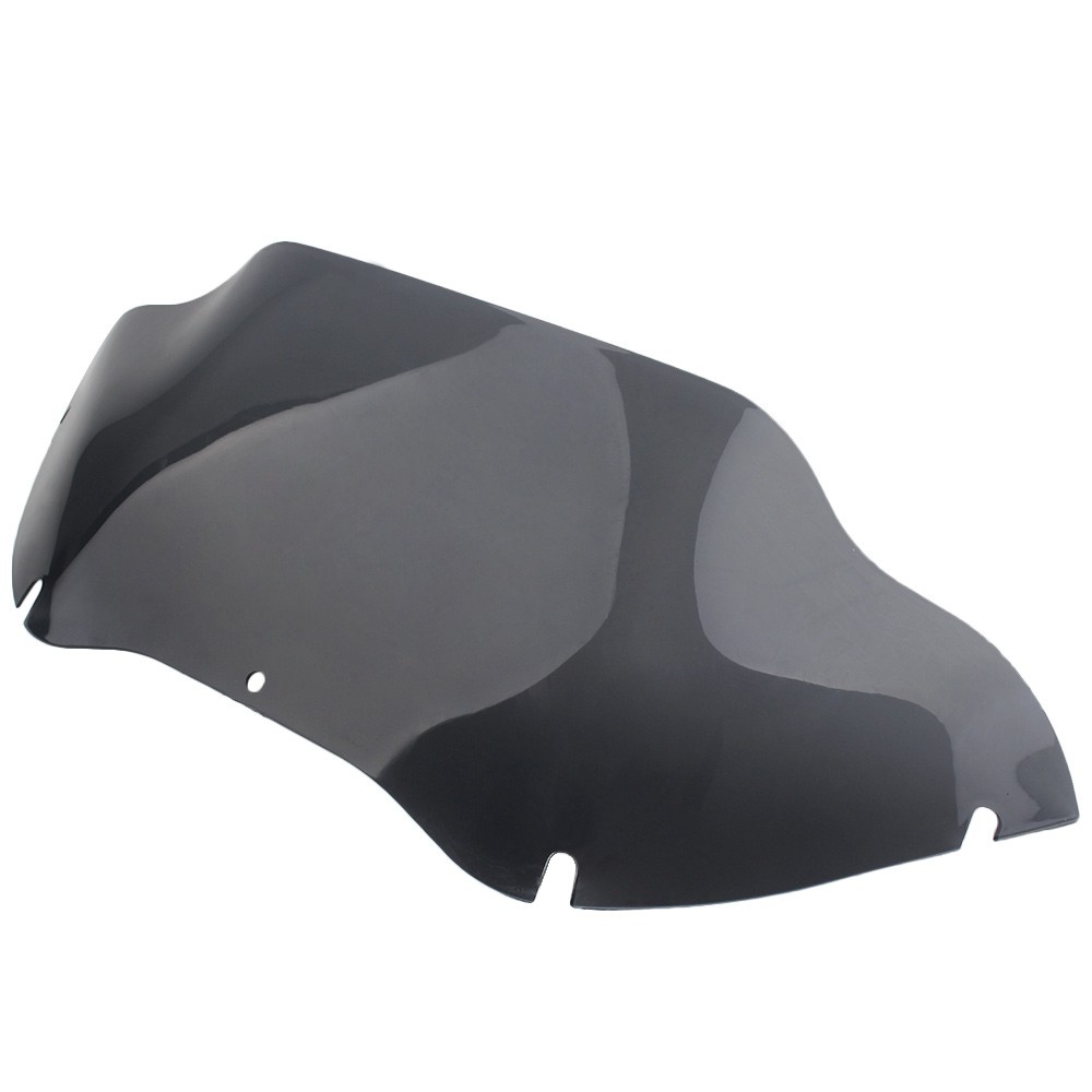 9.5″ Smoke Windscreen Windshield Air Deflector For Harley Road Glide 1998-2013
