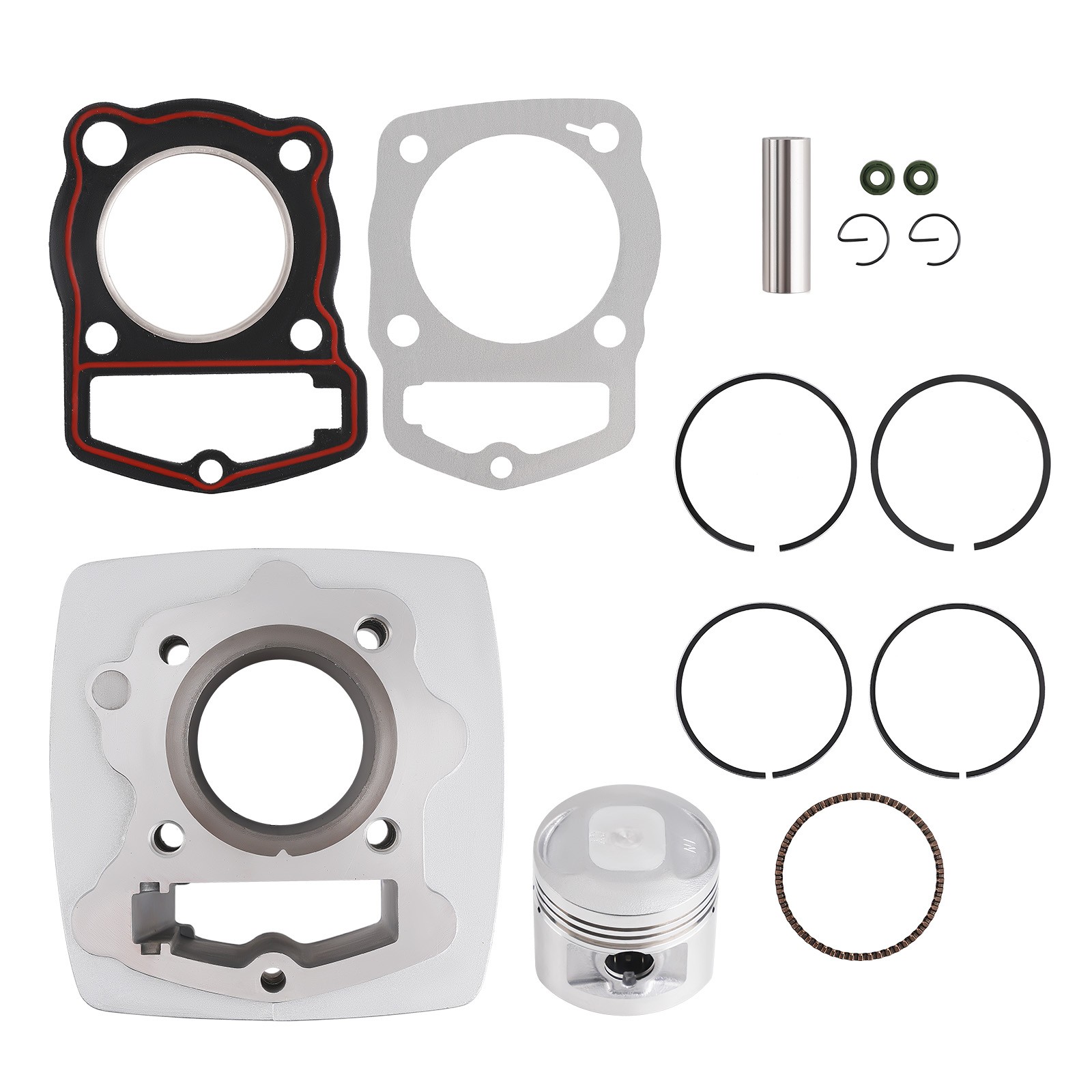 Cylinder Piston Gaskets Rings Rebuild Kit Set For Honda XL125 TL125 CL125 CB125S
