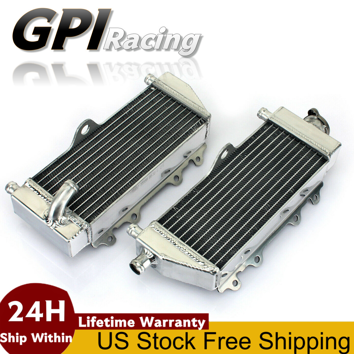 Aluminum Radiator For 2002-2022 Yamaha YZ250 YZ250X YZ250G 2003 2004 2005 2006