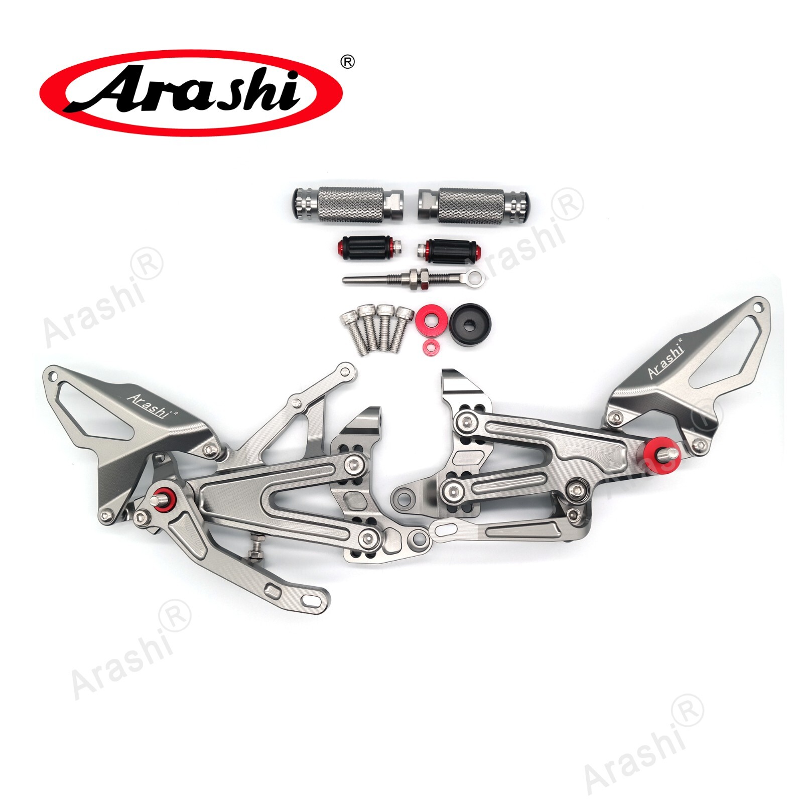 For Ducati Panigale V4 S 2018 – 2021 2019 Adjustable Rearsets Footrests Footpegs