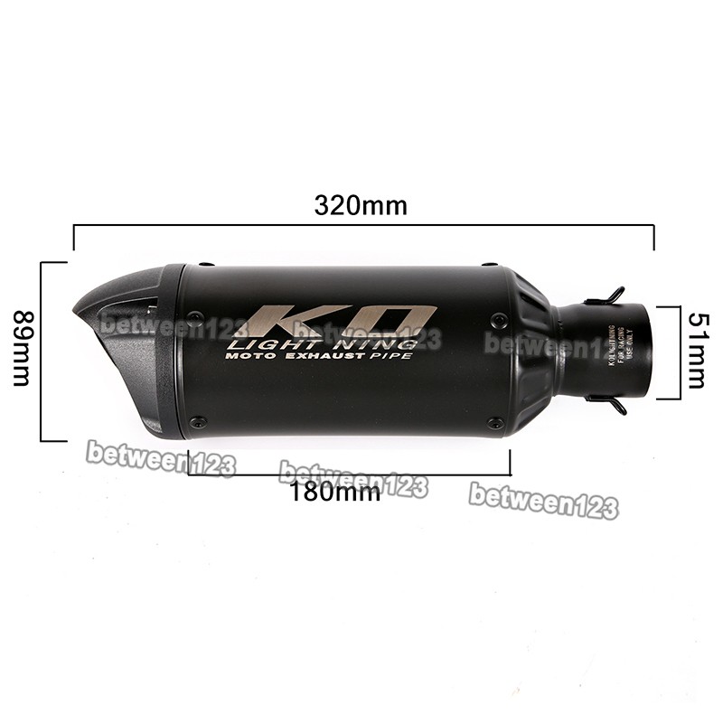 Slip For Ducati Monster 797 2017-2023 Scrambler Exhaust Muffler Tips Mid Link
