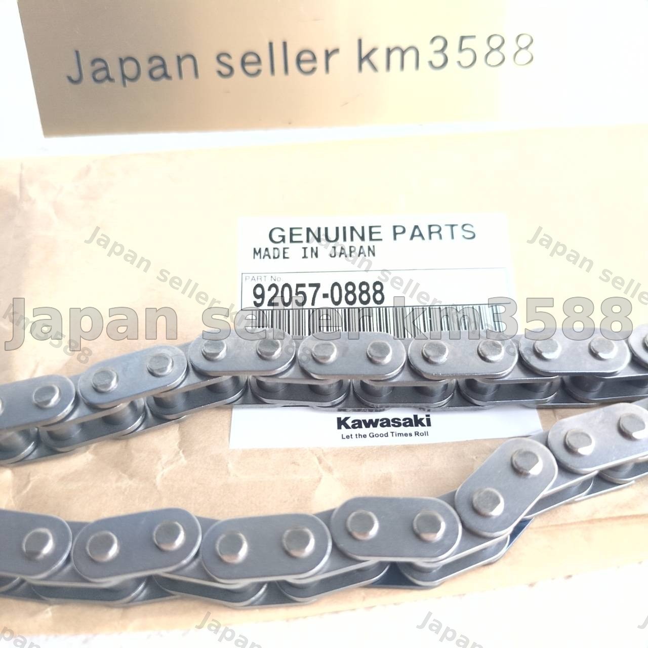 Genuine Kawasaki Balancer Chain 92057-0888 KLR650 KLR600 Tengai 1984-2024 Japan