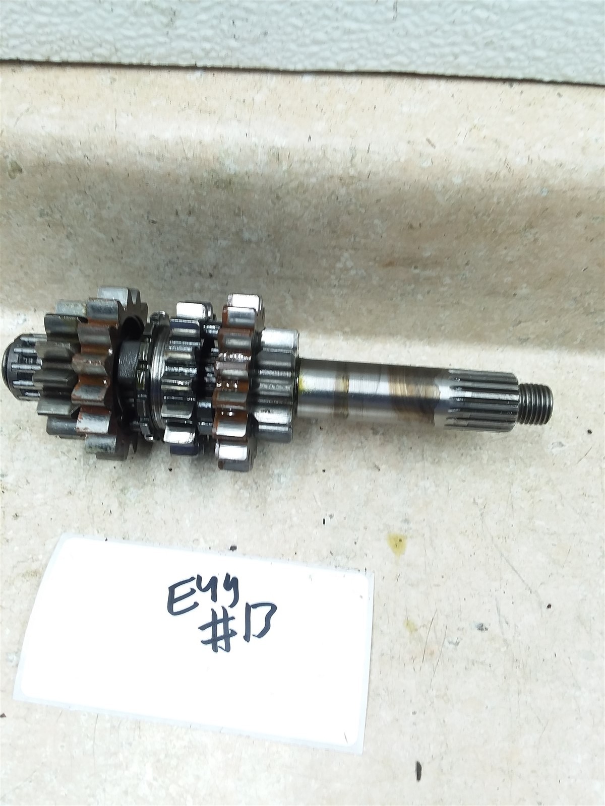 Kawasaki KX400 Engine Primary Main Transmission Gears 1975 1976 ARP #13 E44