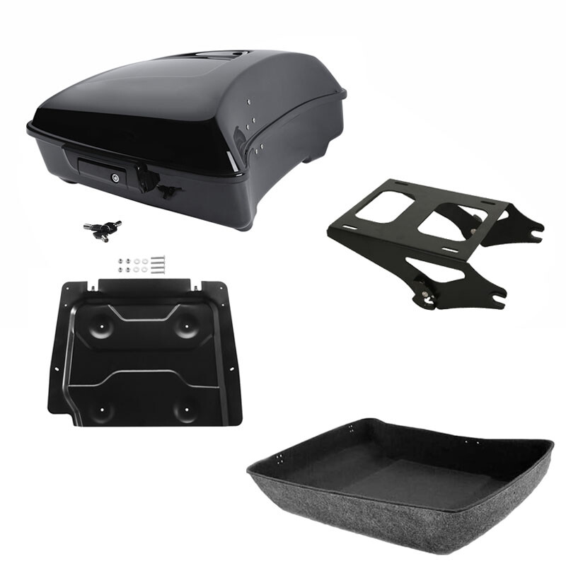 Chopped Trunk Luggage Mount Rack Base Plate Fit For Harley Road Glide 2014-2026