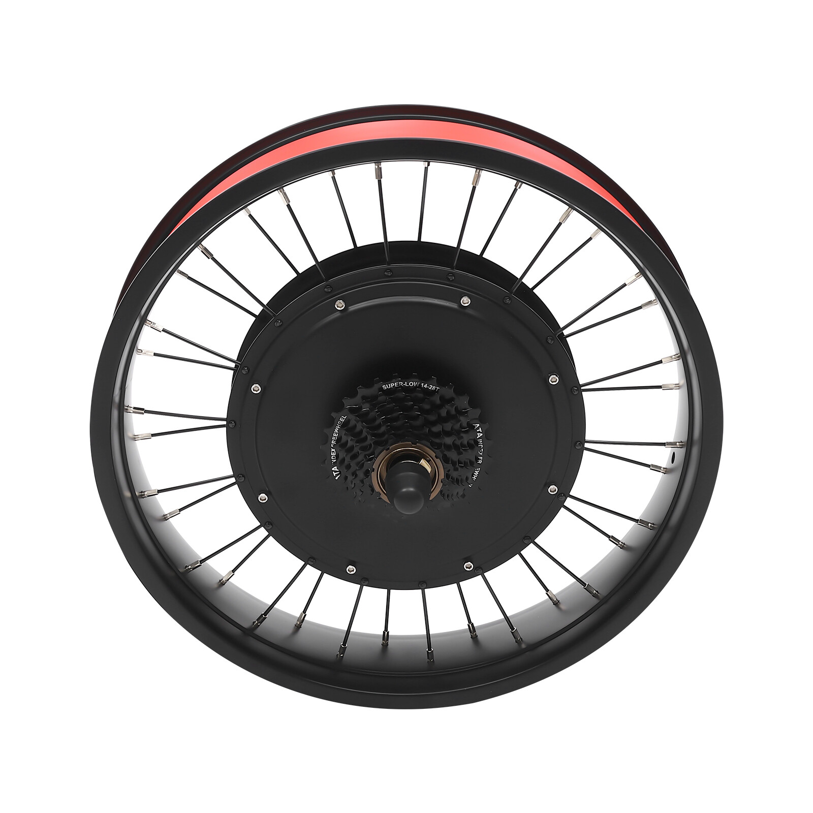 20″ 1000W 48V Ebike Conversion Kit Rear Wheel Hub Motor Electric Bike W/ PAS