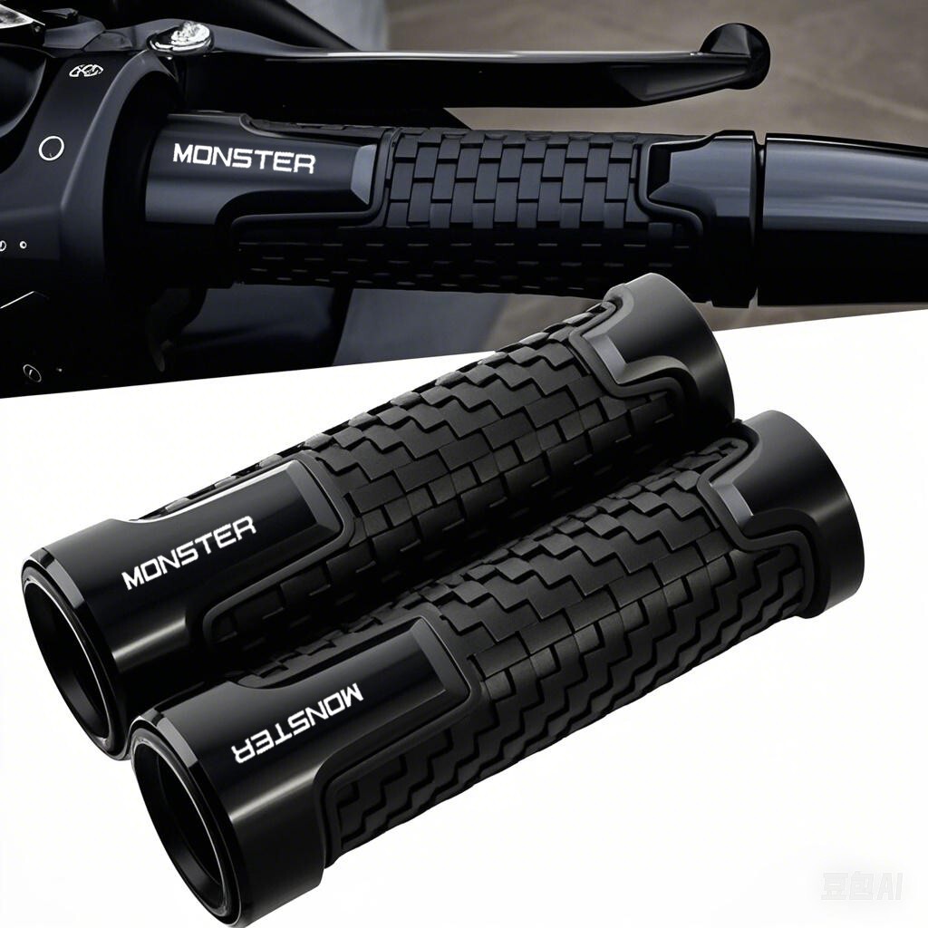 Motorcycle Handlebar Hand Grips For Ducati MONSTER 695 696 1100 1200