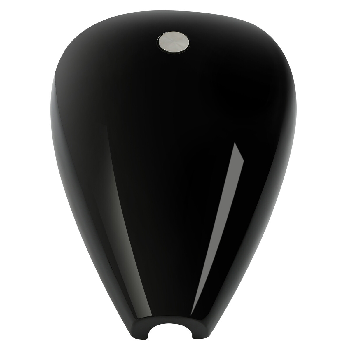 Black 4.7gal. Stretched 4.7 Gallon Gas Fuel Tank Fit For Harley Bobber Choppers