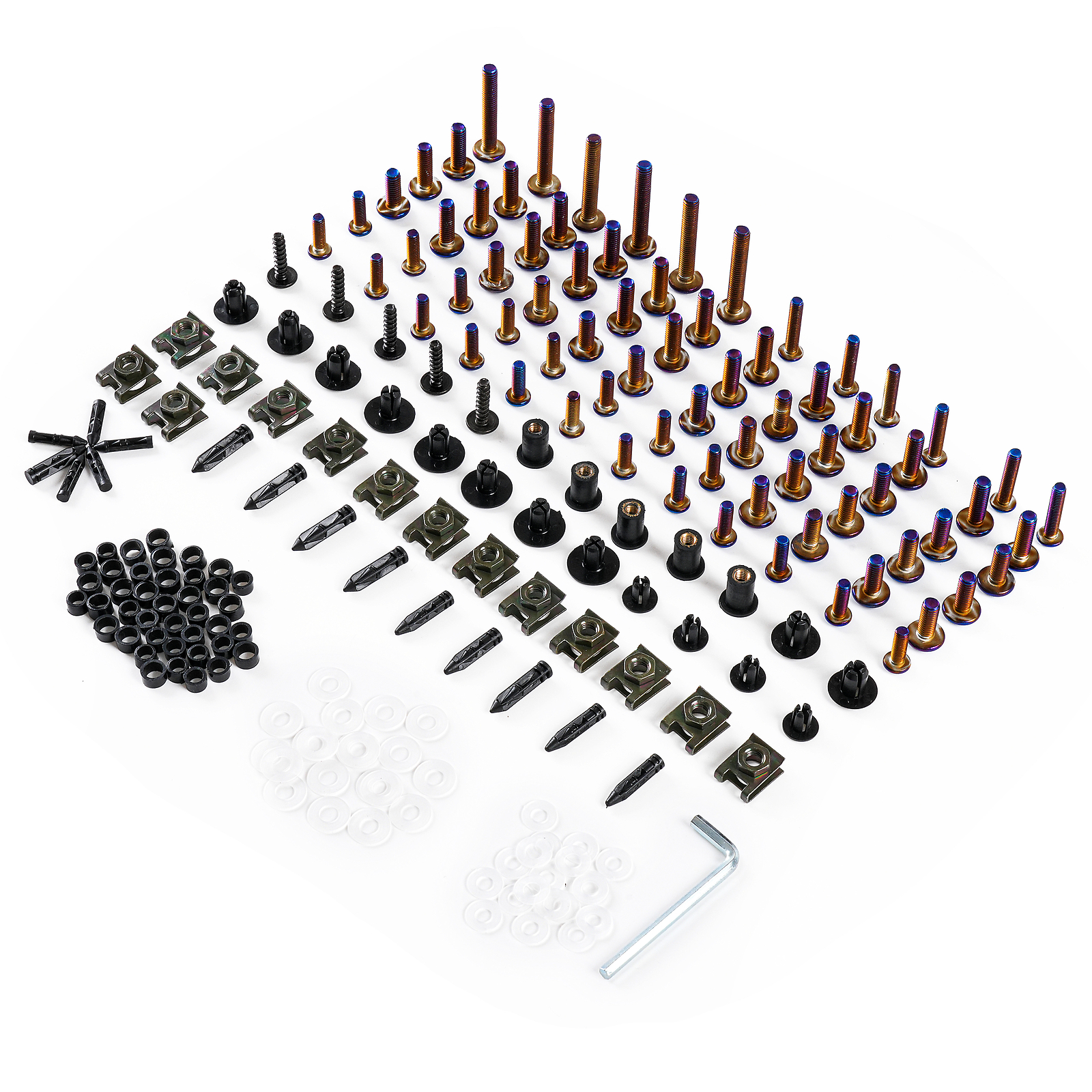Stainless Fairing Bolts Kit for Suzuki GSXR600-750 2000 2001 2002 2003 Screws