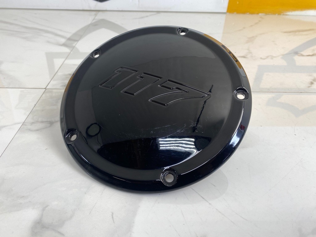 OEM Genuine Harley 16-27 M8 Touring 5-Bolt Derby Cover Primary Gloss Black 117ci