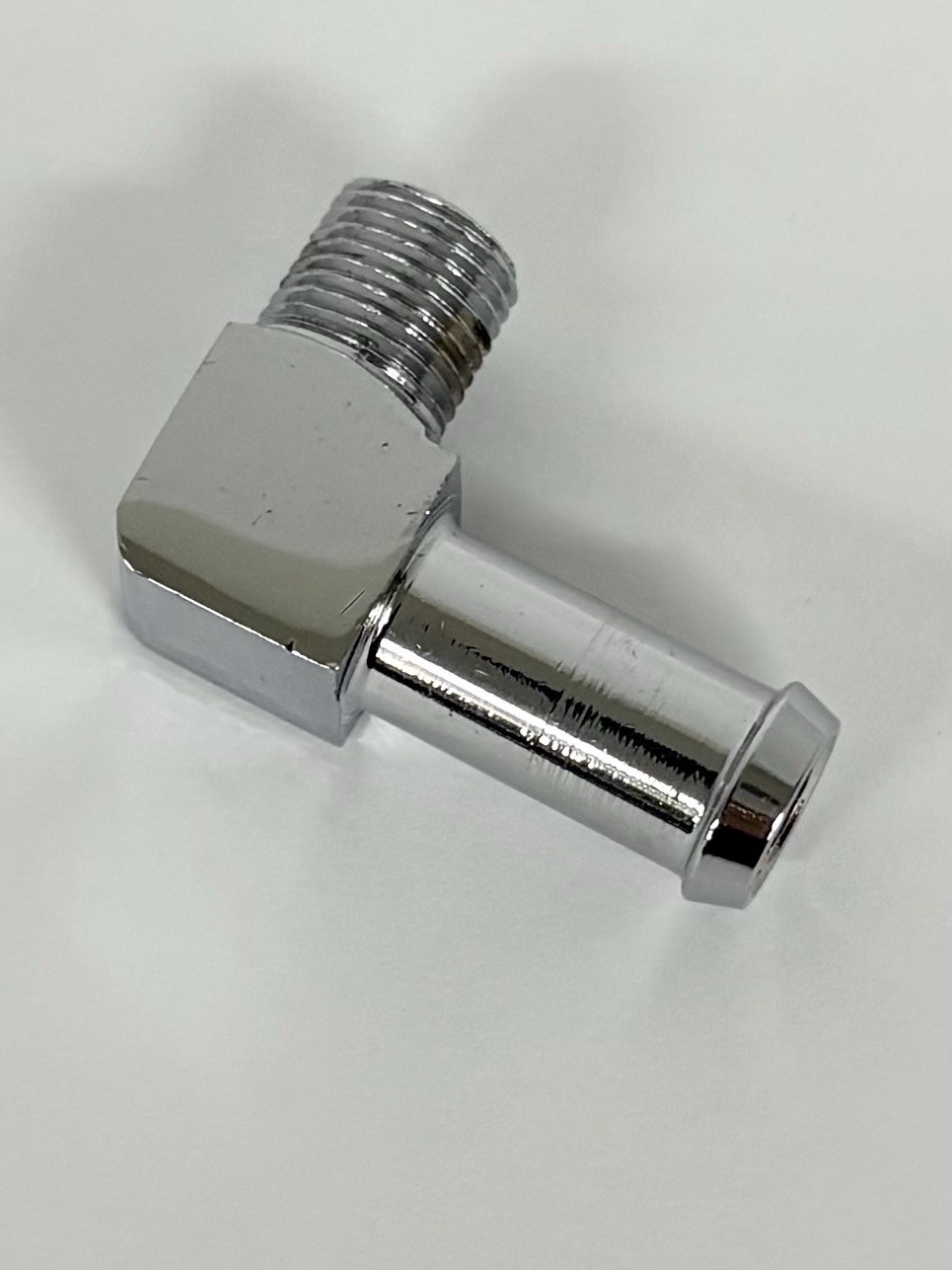 Gardner-Westcott 90 Deg. Male Hose Connector 3/8″ x 1/8″ NPT Chrome Fitting