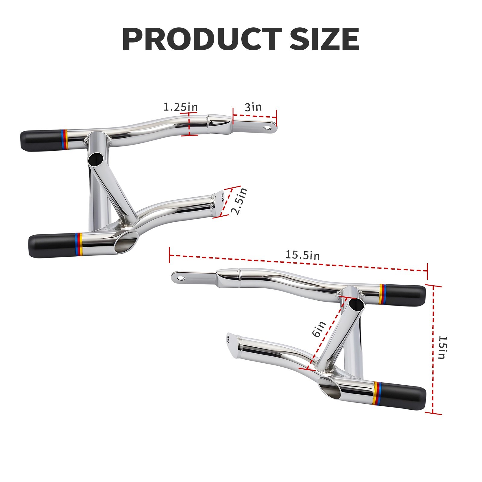 Saddlebag Guards for Harley Touring Road Glide Road King Street Glide 2009-2023