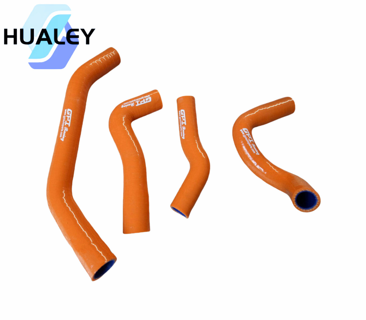Orange Silicone Radiator Hose For 2015-2020 KTM 390 LC4 Duke / RC 390