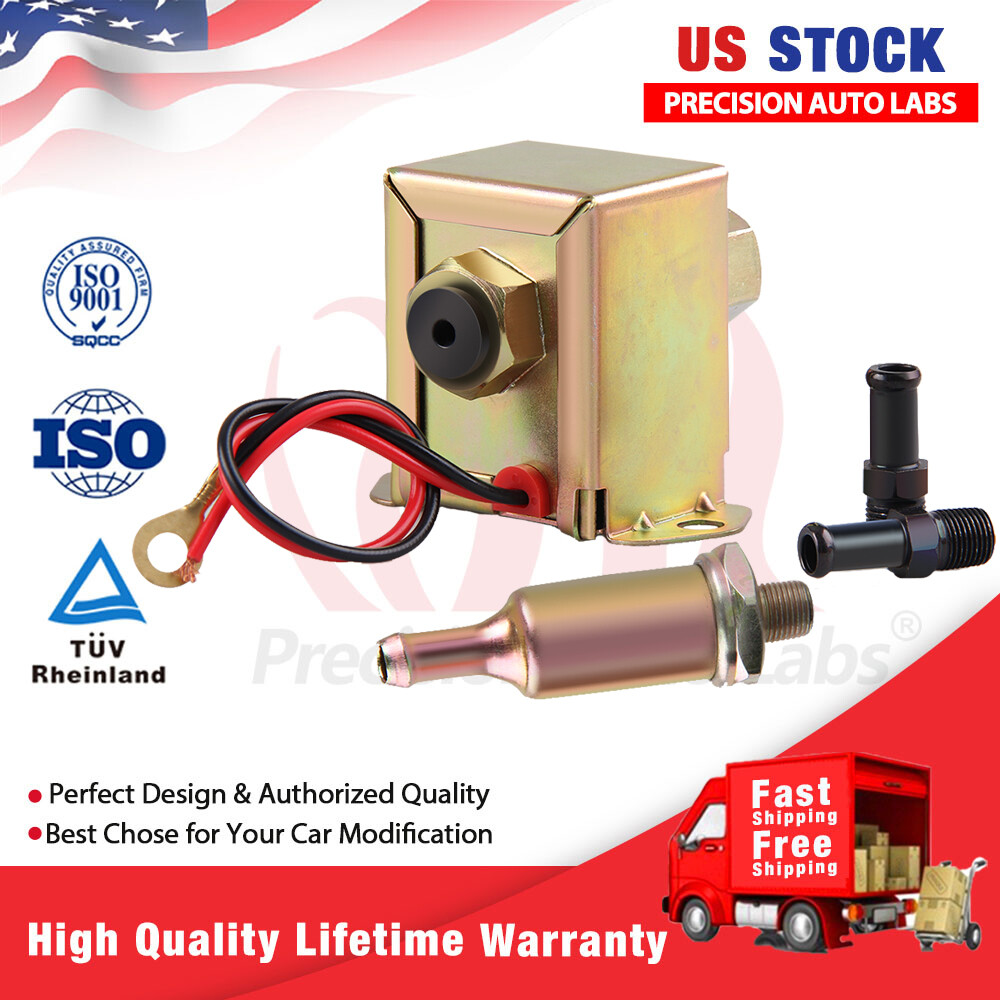 Universal 4-7 PSI 12V Low Pressure Electric Fuel Pump for Ford Oil Petrol Diesel