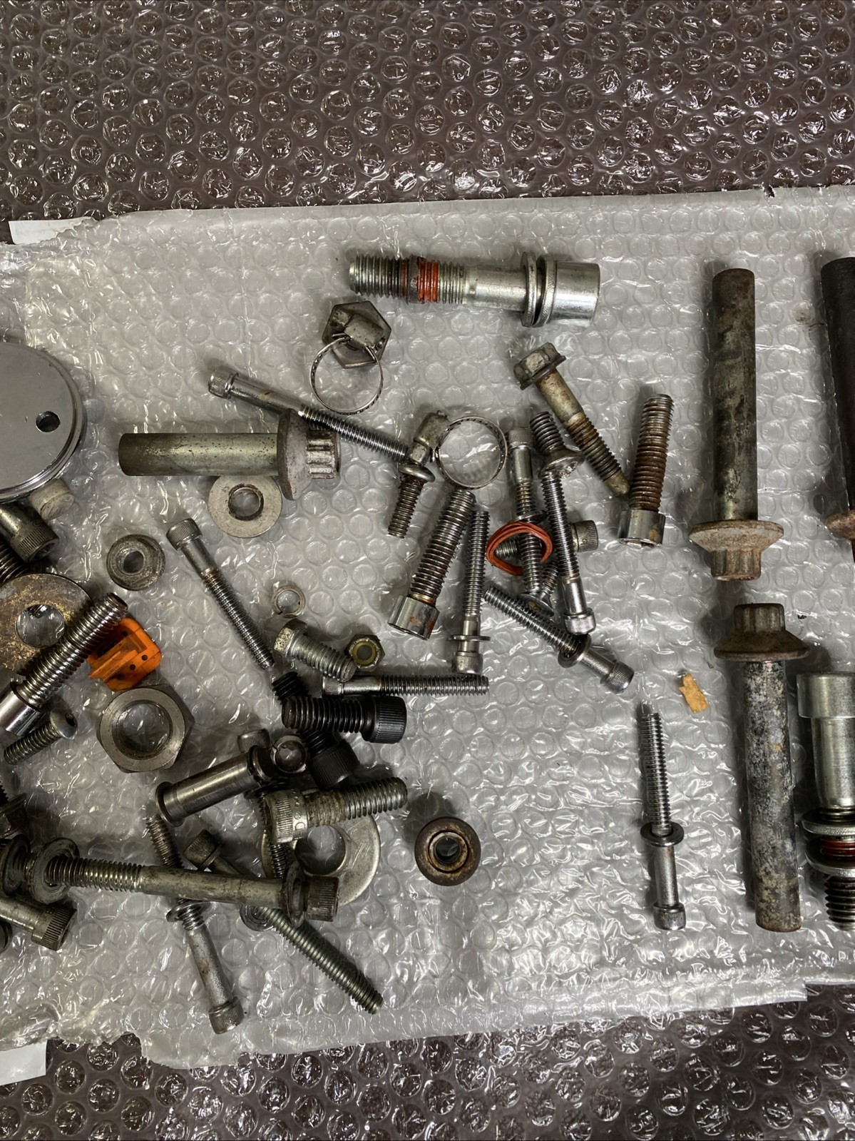 91-03 Harley Sportster XL 883 1200 Engine Motor Hardware Bolts OEM Mounts Spacer