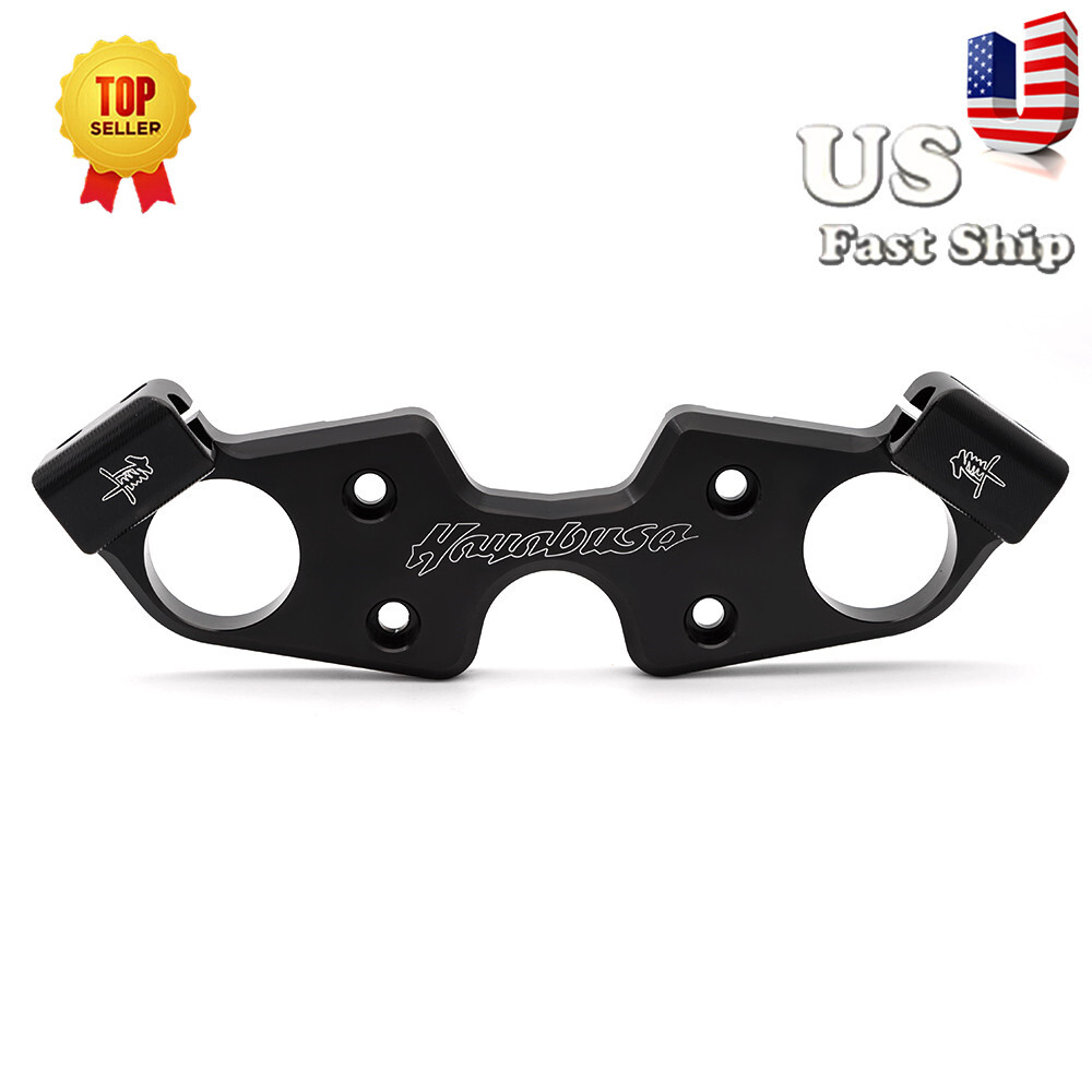 CNC Upper Front Top Triple Tree Clamp Fit Suzuki GSX1300 hayabusa 99-17 18 Color