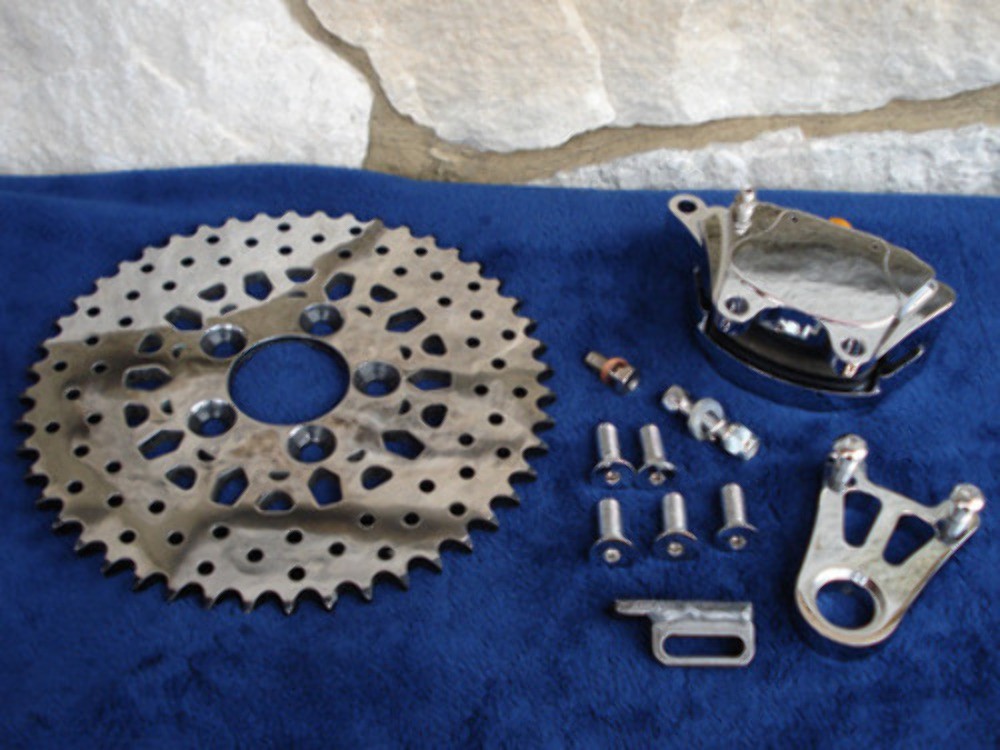 MESH 51T CHROME BRAKE ROTOR SPROCKSTER “SPROTOR” FOR HARLEY