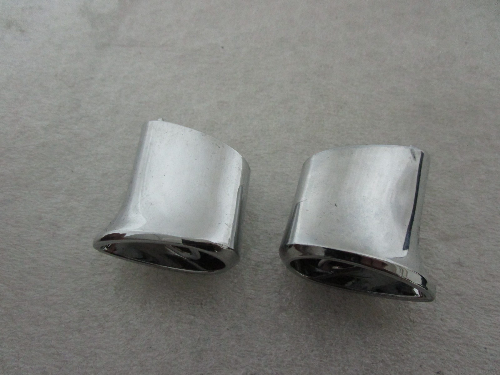 Harley Davidson Chrome Rear Turn Signal Brackets SHORT