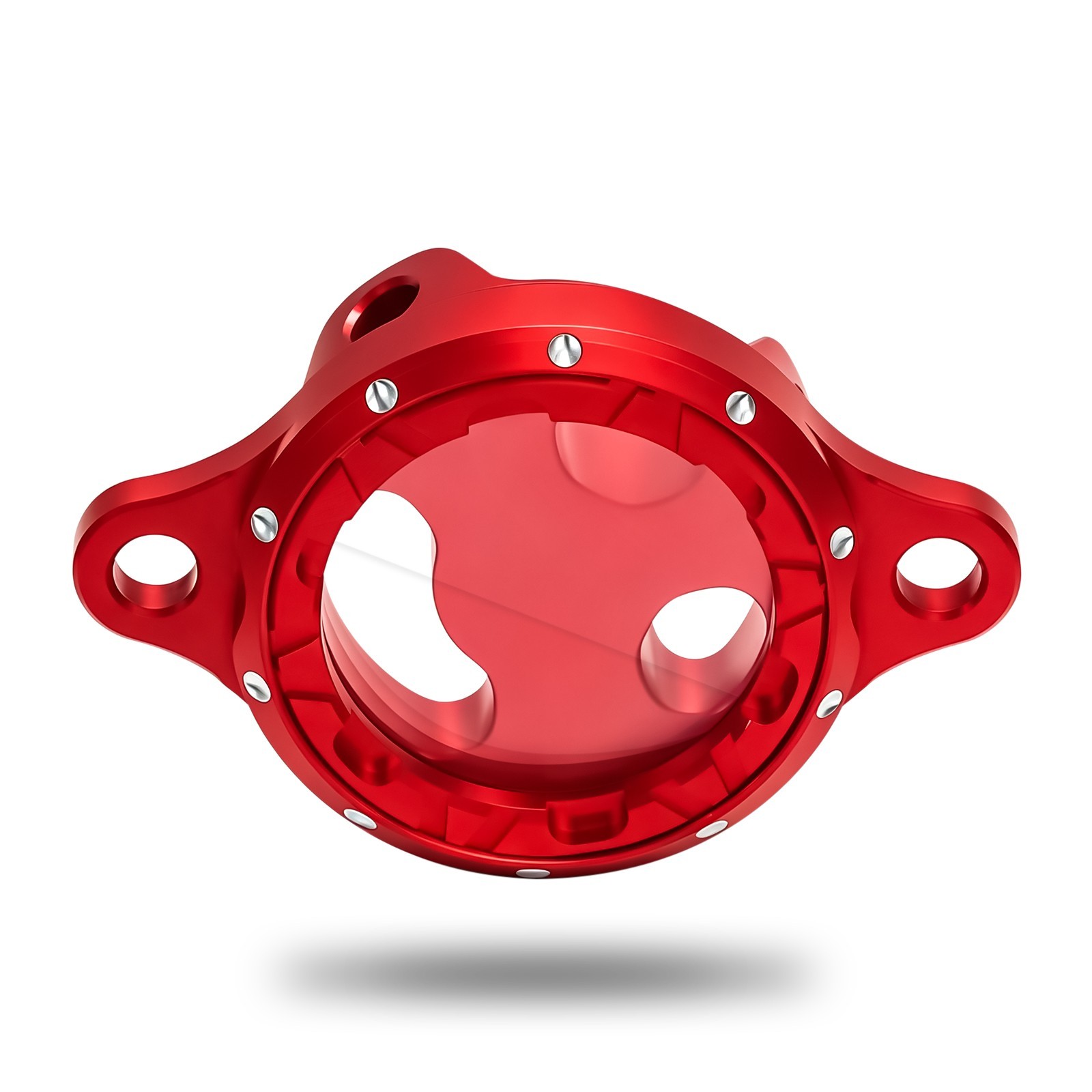 3D Clear Engine Oil Filter Cover For Honda CRF450R 2002-2008 CRF450X 2005-2017