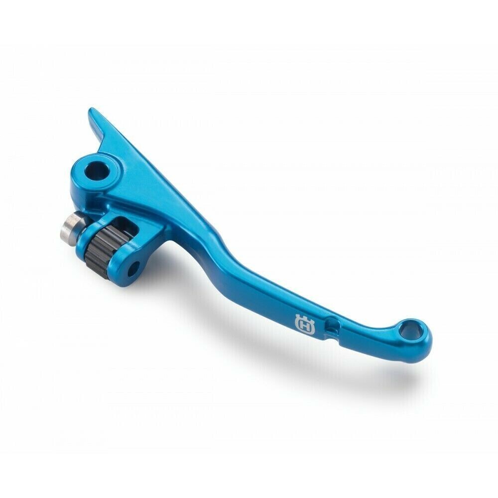 Husqvarna OEM Forged CNC Brake Lever Blue Anodized FC FE 2014-2025 8131399204468