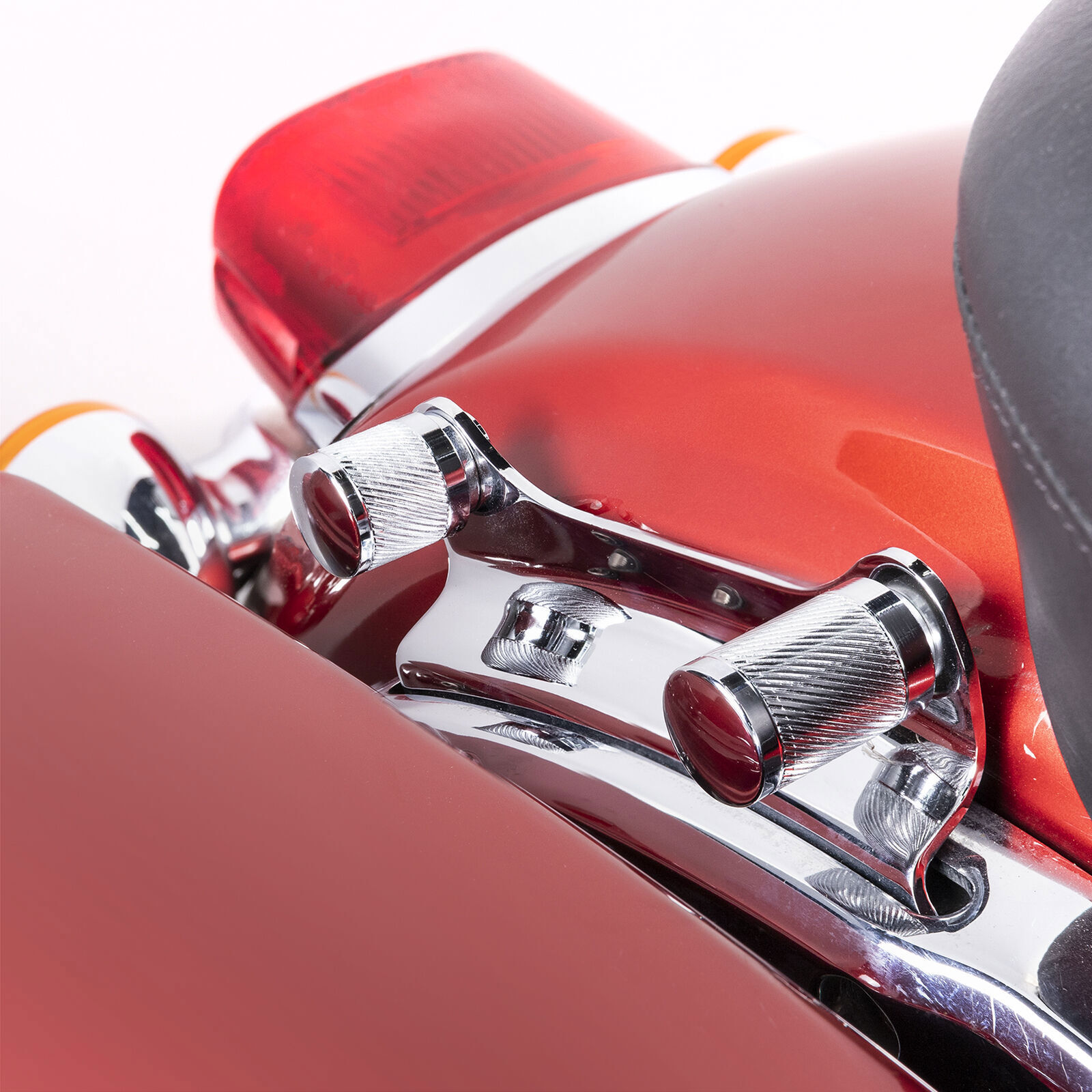 Chrome Black Docking Hardware Covers Magnet Caps for Harley Touring Road Glide
