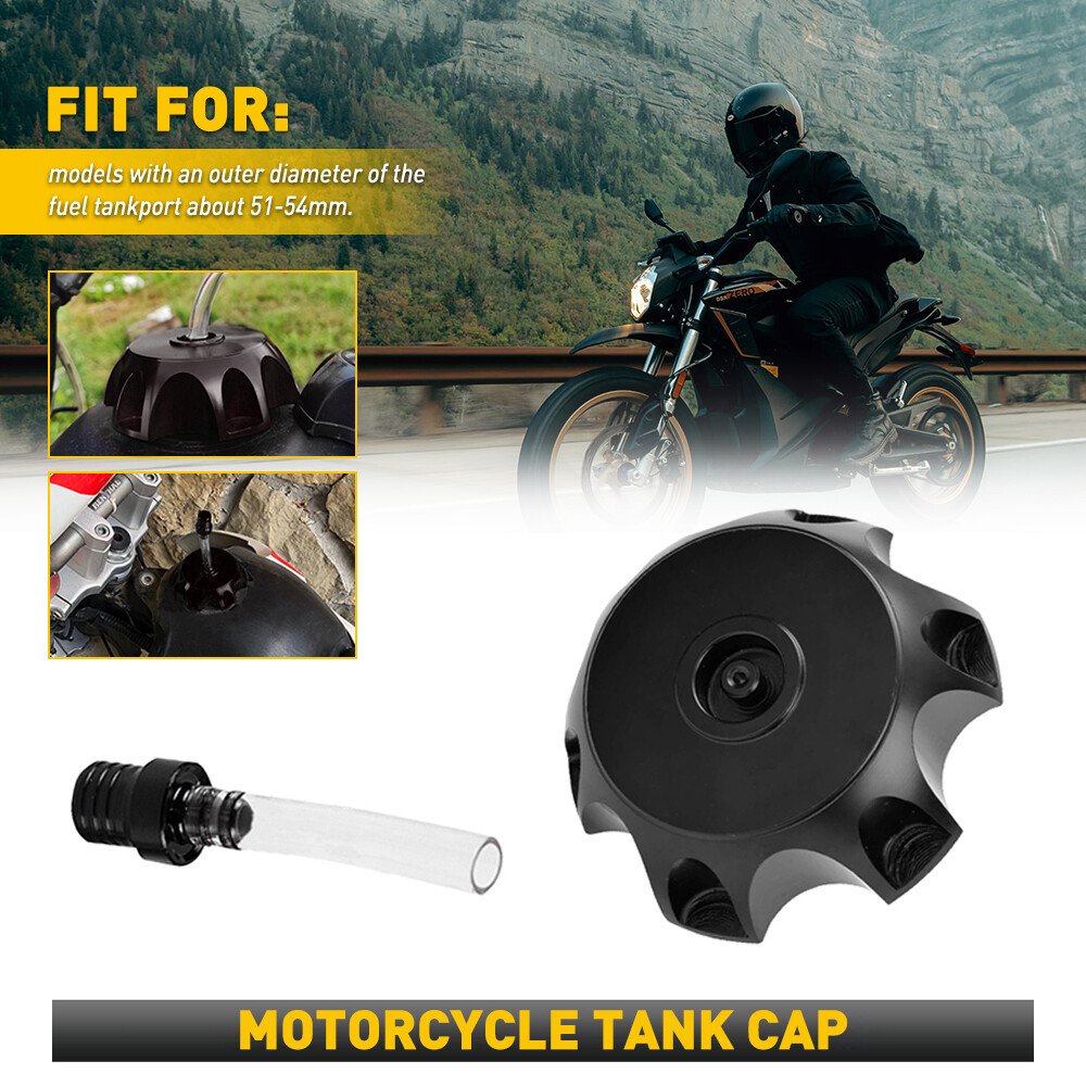 Fuel Gas Tank Cap Vent Air Valve Breather Tube Pit Dirt Bike Motorcycle ATV USA