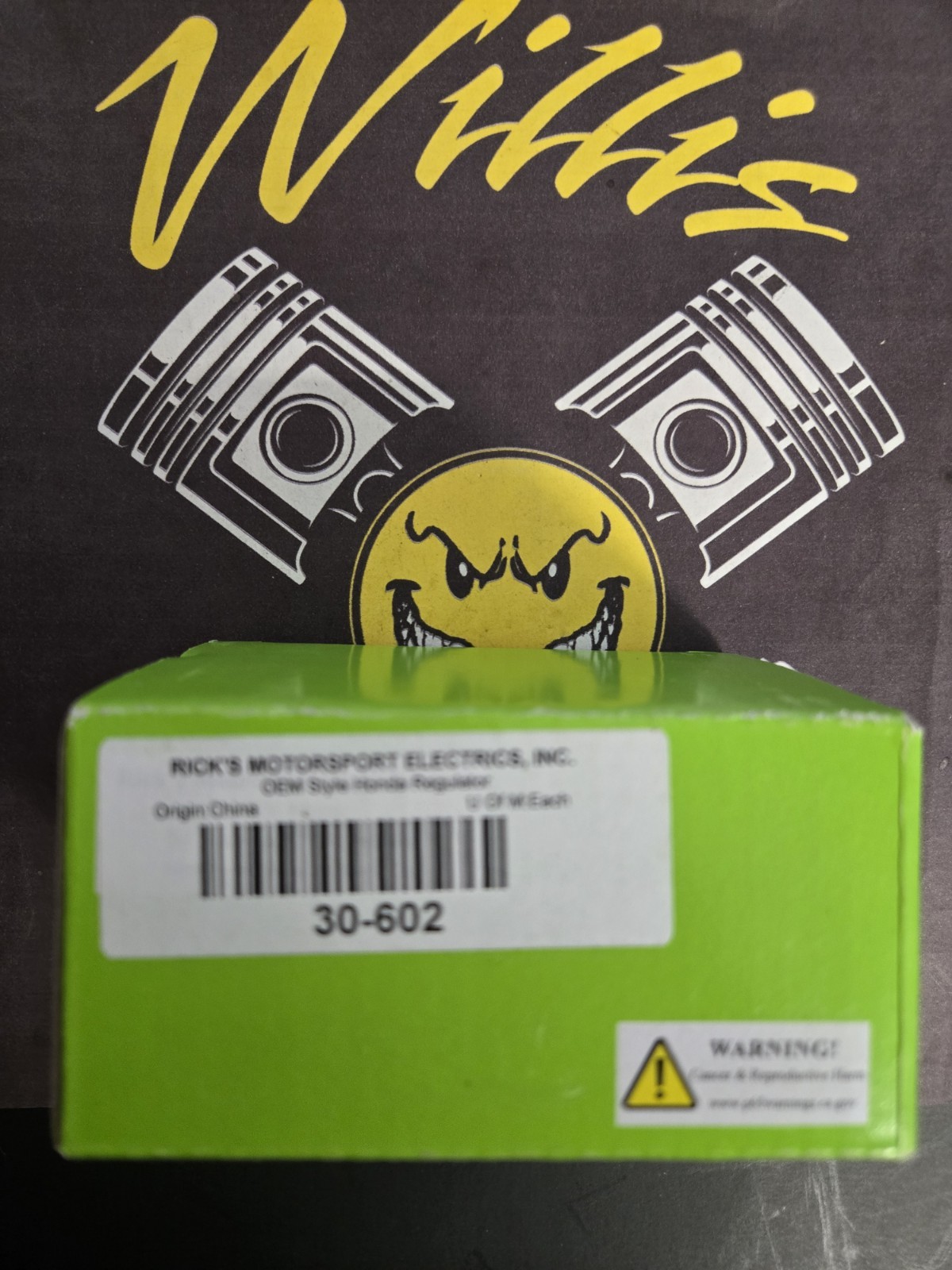 2112-0042 RICK’S MOTORSPORT ELECTRIC 30-602 Regulator – Honda Ships Same Day!