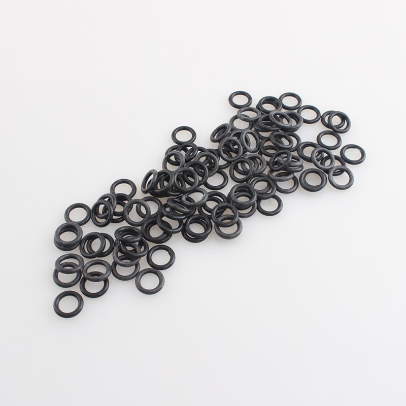 100pcs Black Rubber Oil Drain Plug O-ring Gasket Fit for Harley Softail #11105