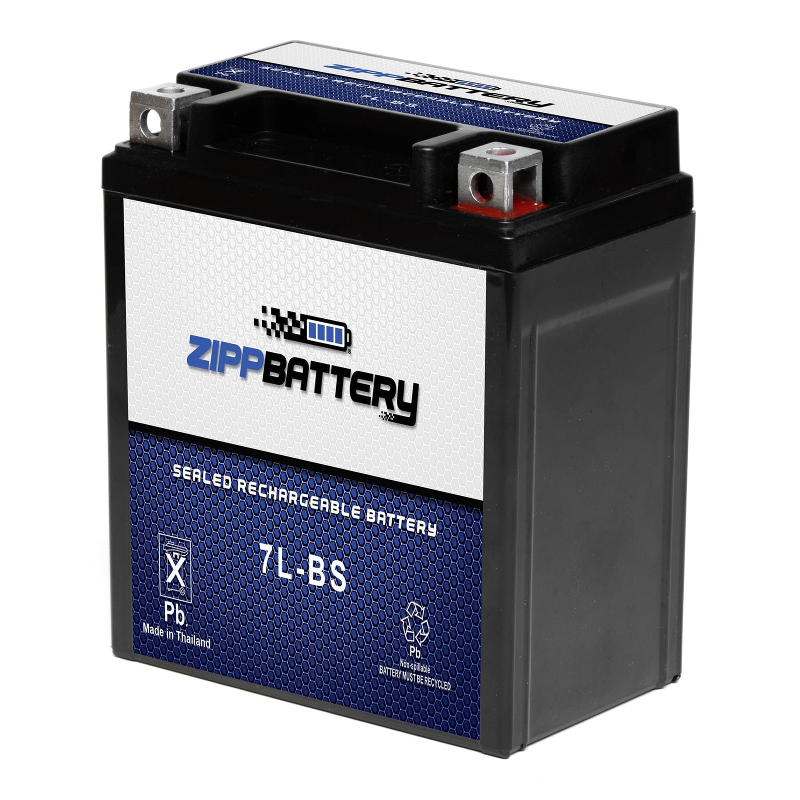 YTX7L-BS High Performance Sealed AGM Motorcycle Battery