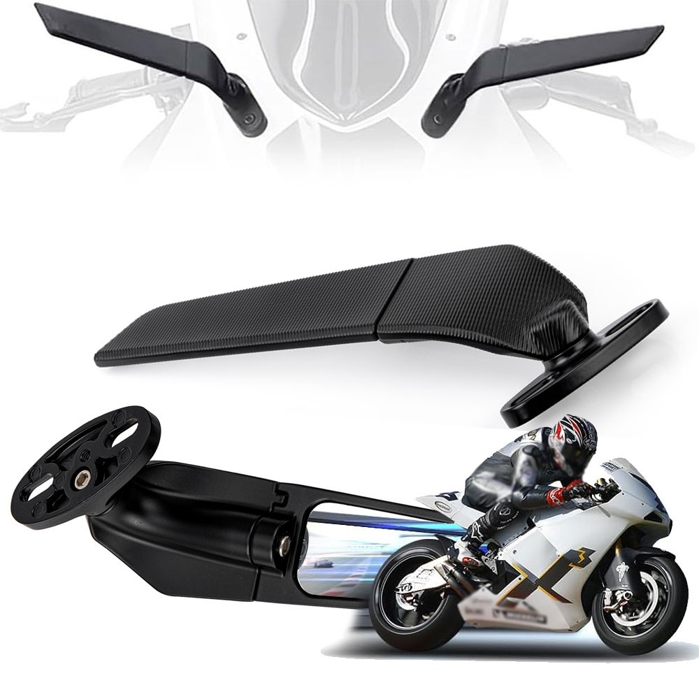 Adjustable Wind Wing Mirror Side Mirrors For Honda CBR600R CBR600RR CBR600F4i