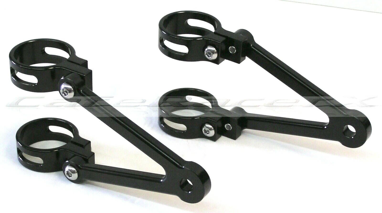 35mm Headlight Brackets Billet Aluminum Honda CB550 CB650 CB750 CBX Motorcycles