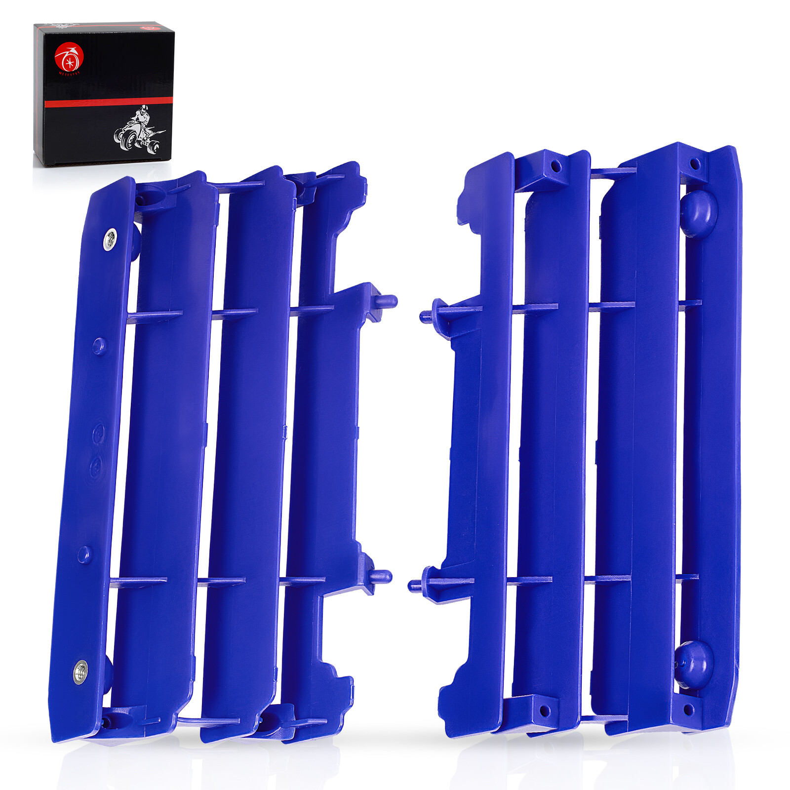 2x Blue Radiator Louvers Guards For Yamaha YZ125 YZ125X YZ250 YZ250X 2006-2022
