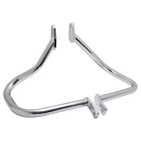 157034 Chrome finish Saddlebag Guards for Harley-Davidson Softail Deluxe FLSTN