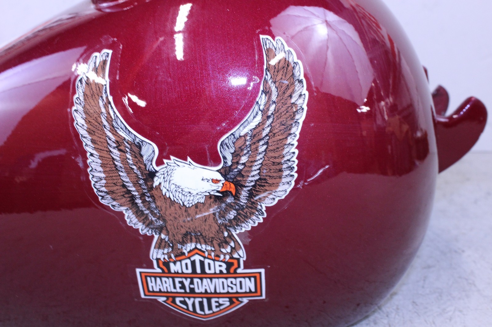 Harley 4.5GAL Quick Bob Tank for FXE FXS FXB Panhead Aftermarket Burgundy 71030