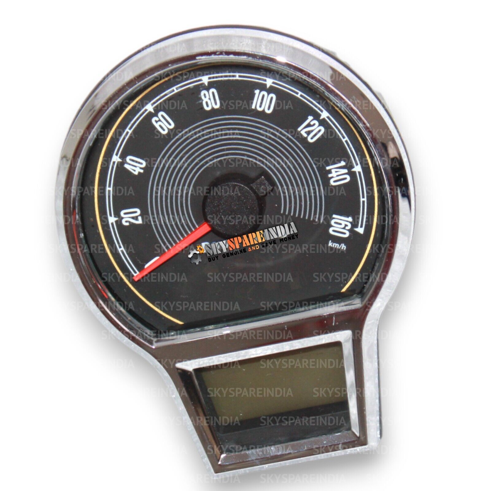 Instrument Cluster Kph Single Scale Compatible With Royal Enfield Classic Reborn