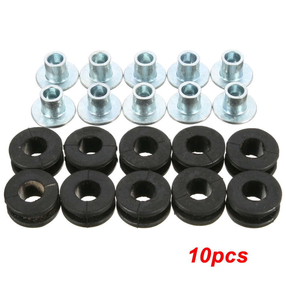 Motorcycle Parts Fairing Panel Rubber Grommet Bolt Shockproof Relief Cushion Pad