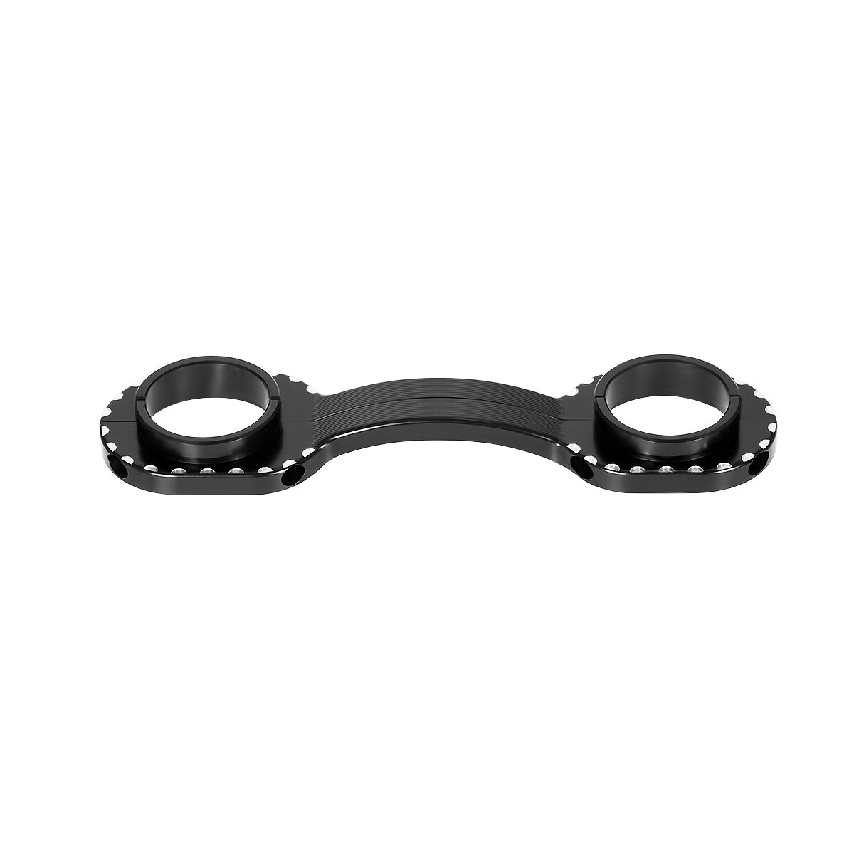 US Black CNC Front Fork Brace Stabilizer Holder For 2008-2025 Kawasaki KLR650