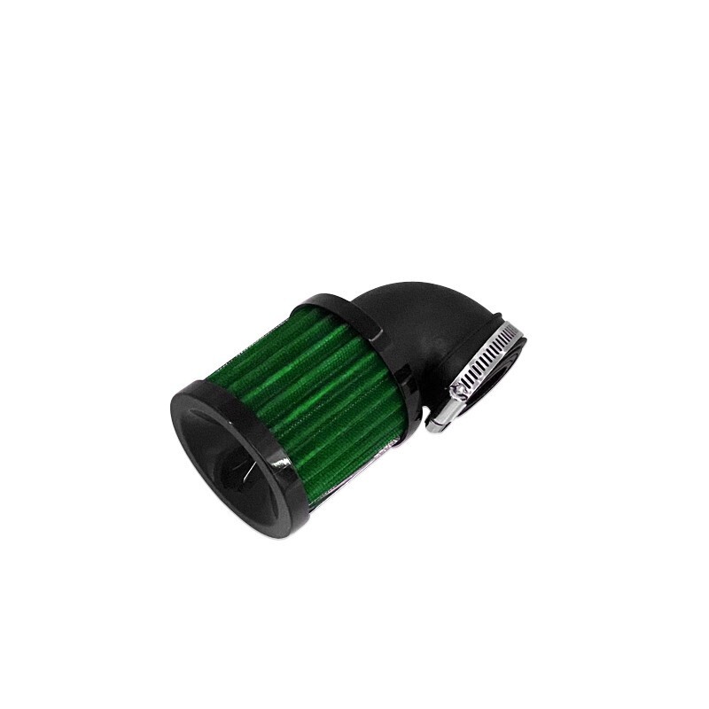 90 Degree Bend Inlet Motorcycle Air Filter Pod Intake 28-48MM Dirt bike Offroad