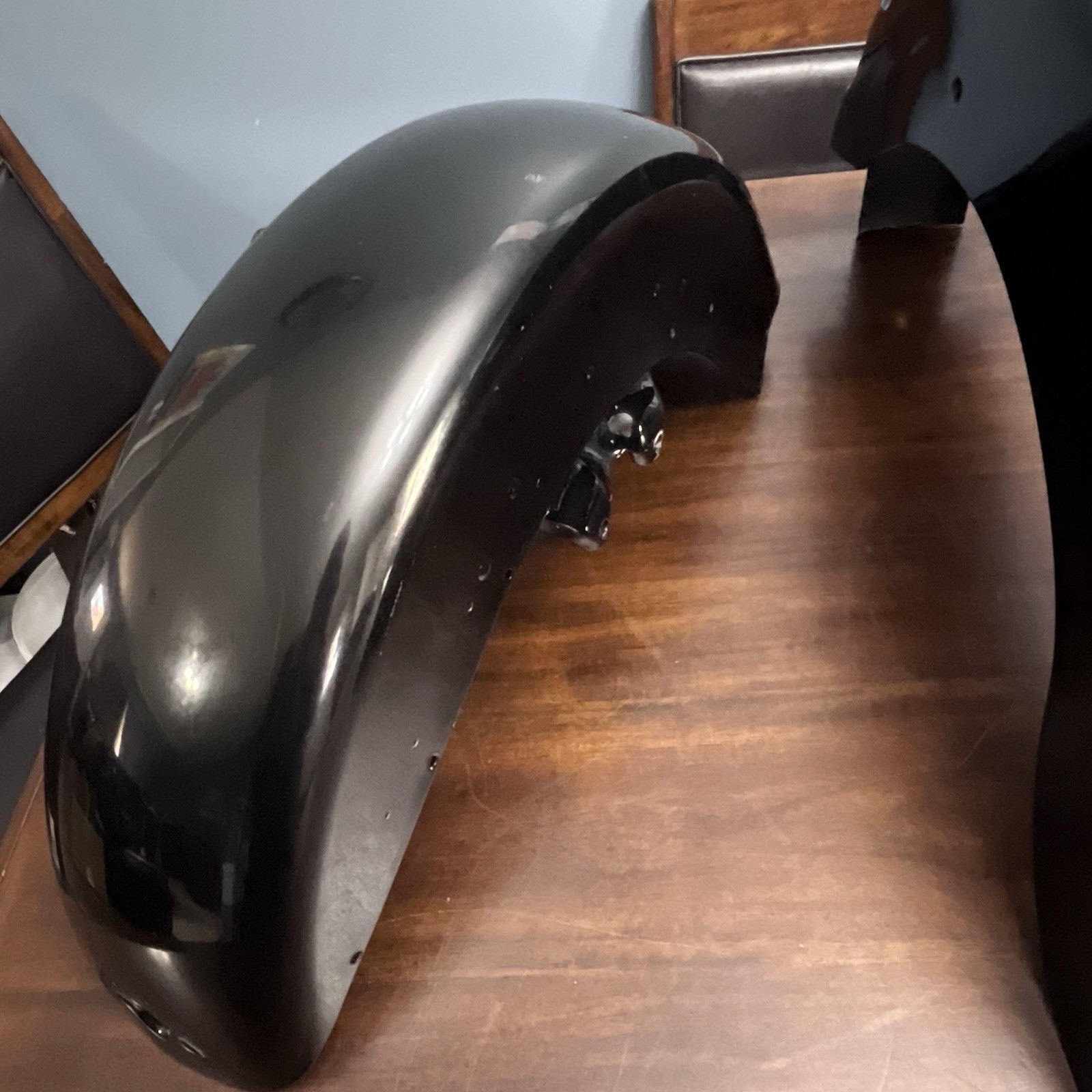 95 Harley Touring FLHR Road King OEM Front & Rear Wheel Fender Shell Panel Read!