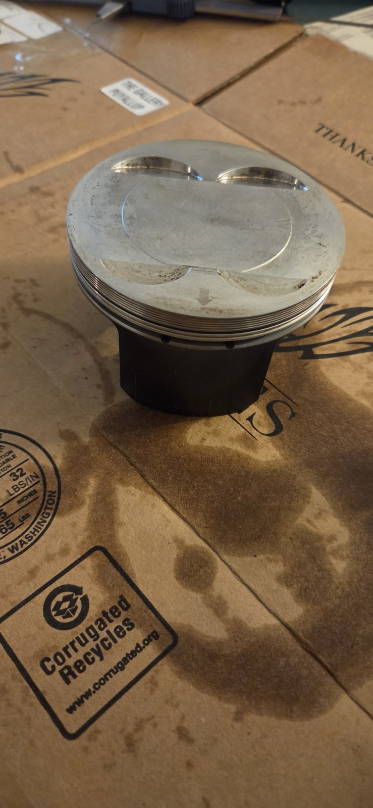 USED Wossner Piston 2006-10 Husqvarna SM610 TC610 TE610 97.96 MM STD.