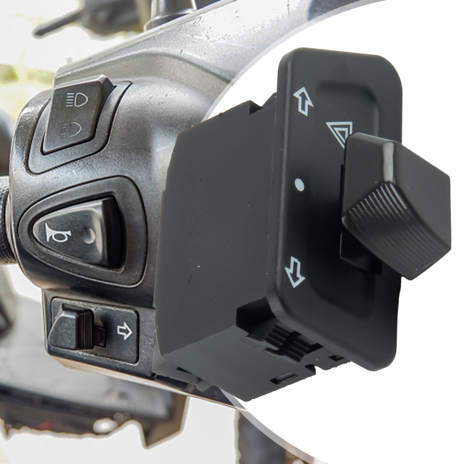 Brand New Switch Motorcycle Parts Plastic Nylon PA6 Double for flash Switch