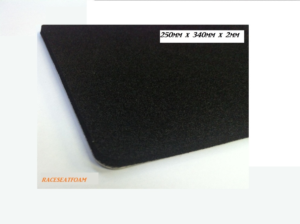 Race Bike Seat Foam Padding, 2mm Thick, Self Adhesive