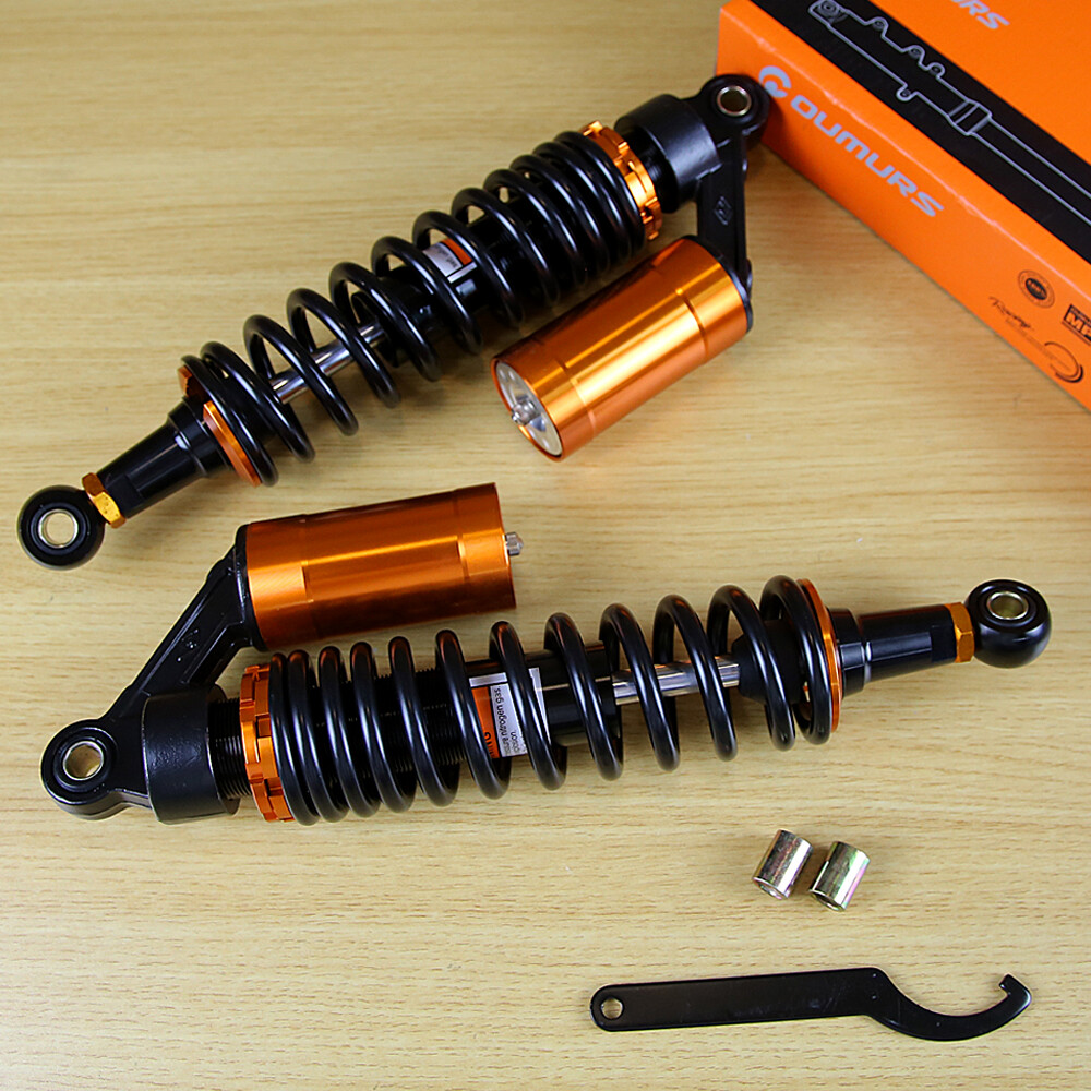 2X 13.5″ 343mm Rear Air Shocks Absorbers For Harley Touring Electra Street Glide