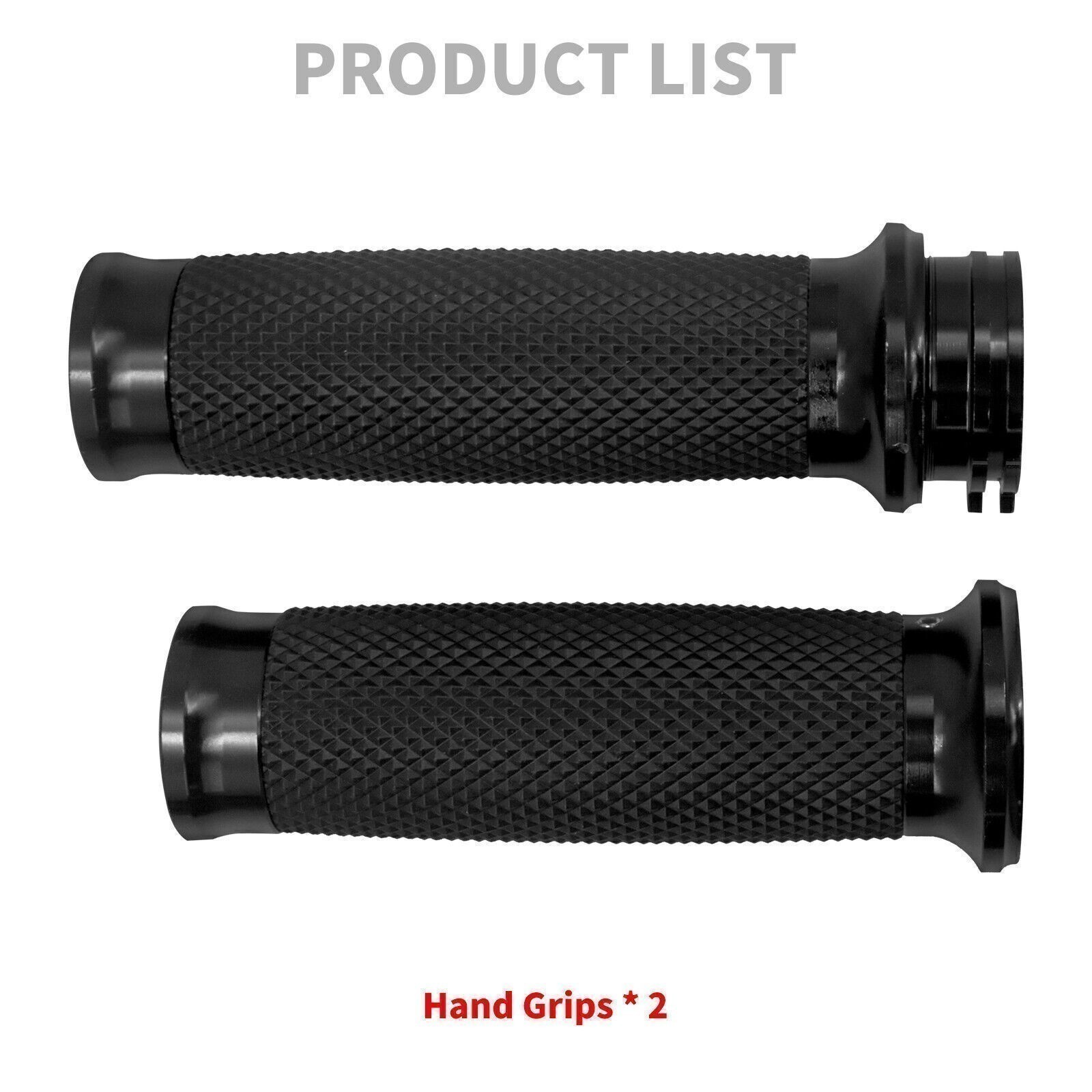 1″ Inch Motorcycle Handle Bar Hand Grips For Harley Honda Yamaha Kawasaki Upgrad