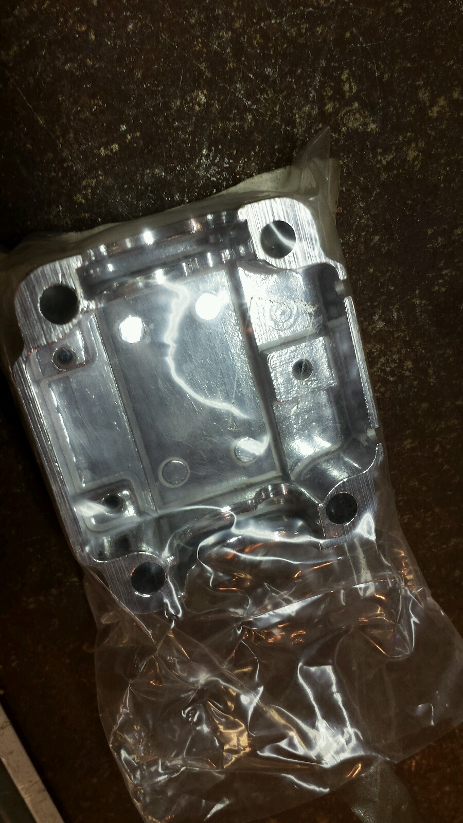 Harley Shovelhead Ironhead 72-81 Smooth Button Control Plate Brake Clutch Switch