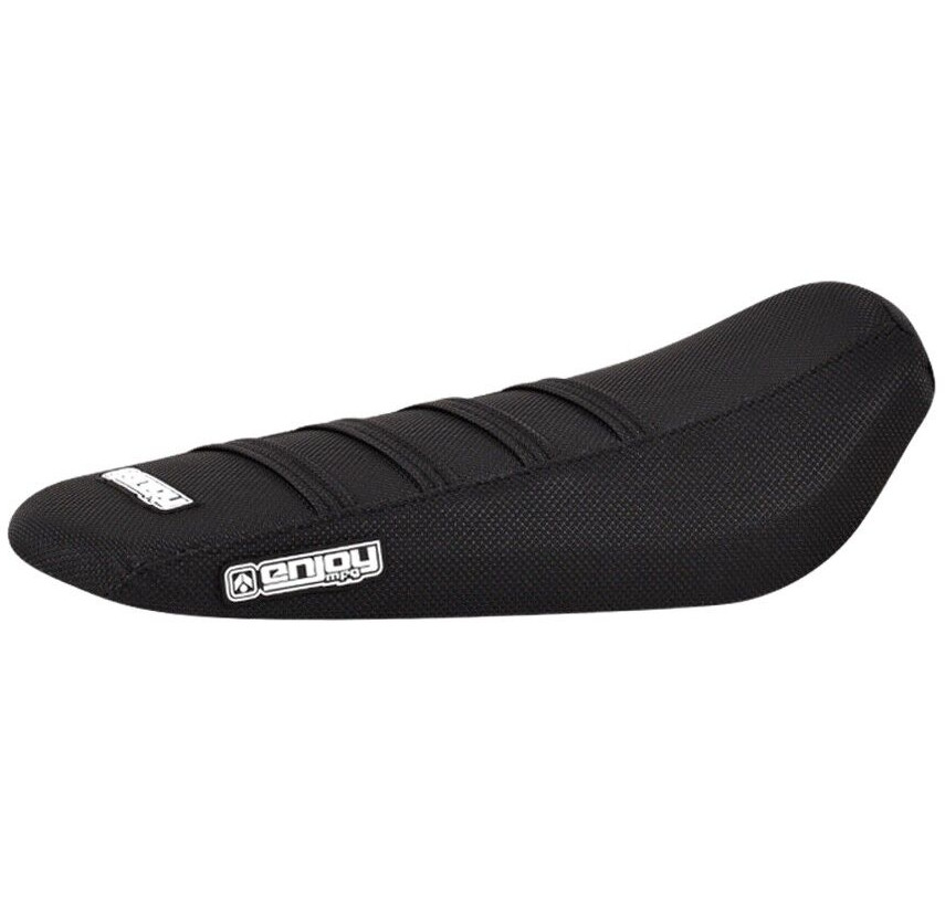 Sur Ron MX X Gripper Seat Cover by Enjoy Mfg ALL BLACK w/ BLACK Ribs #349