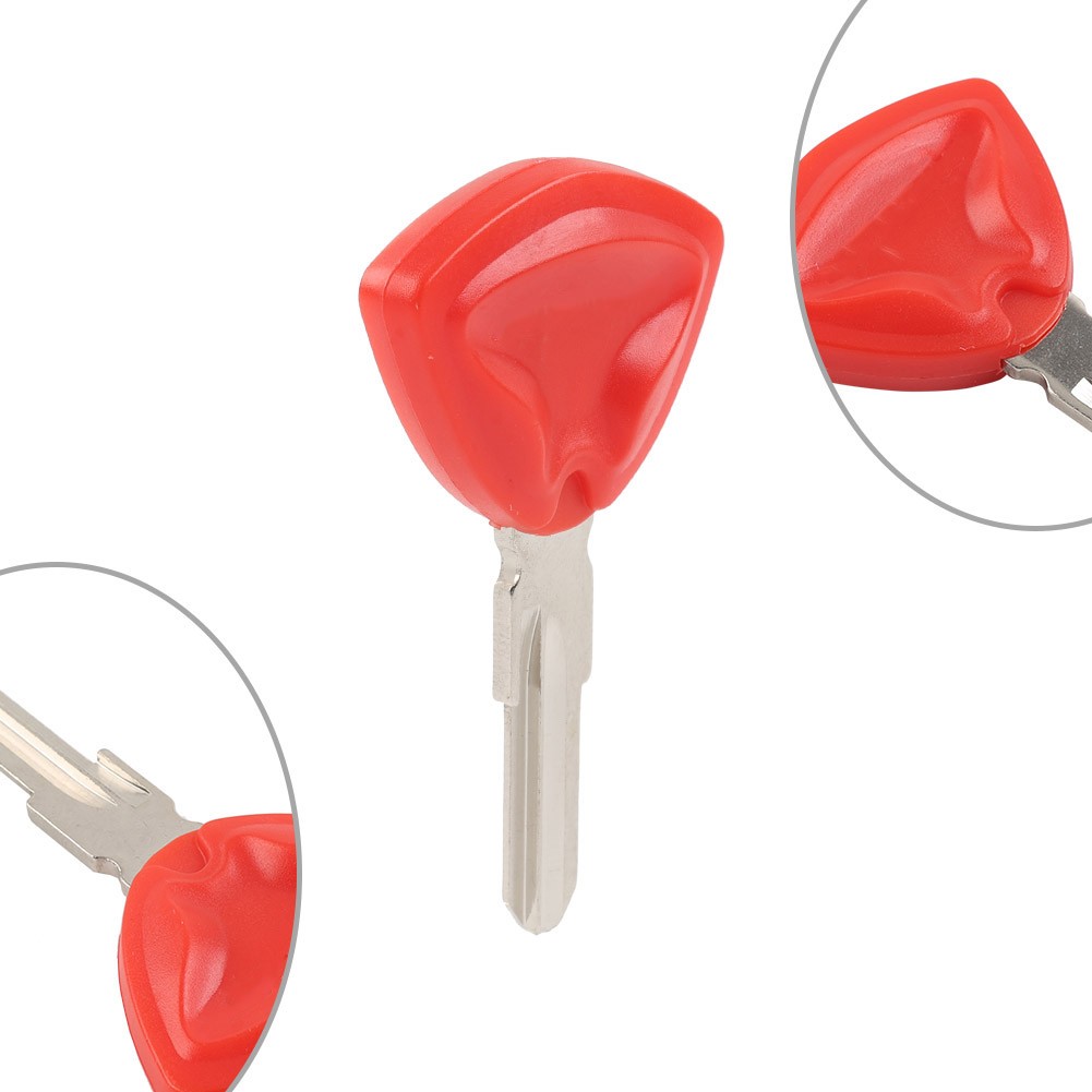 Red Replacement Blade Uncut Blank Key For CAN-AM SPYDER TRIKE GS 990 RS