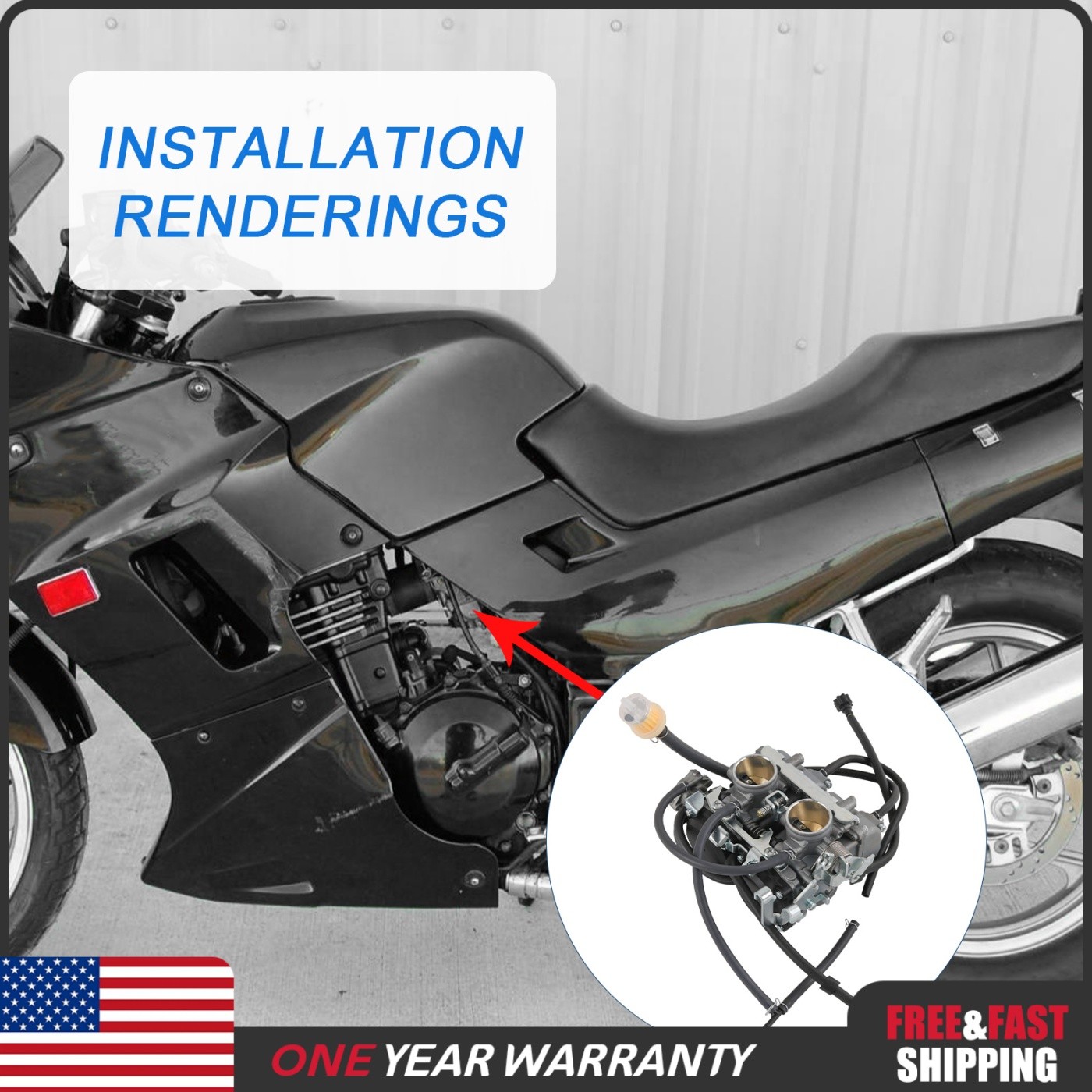15001-1433 15003-1602 Carburetor New For Kawasaki Ninja 250r 250 Ex250 1988-2007