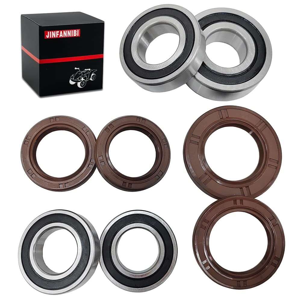 Front Rear Wheel Bearings & Oil Seals Kit for Yamaha YZ125 YZ250 YZ426F YZ450F