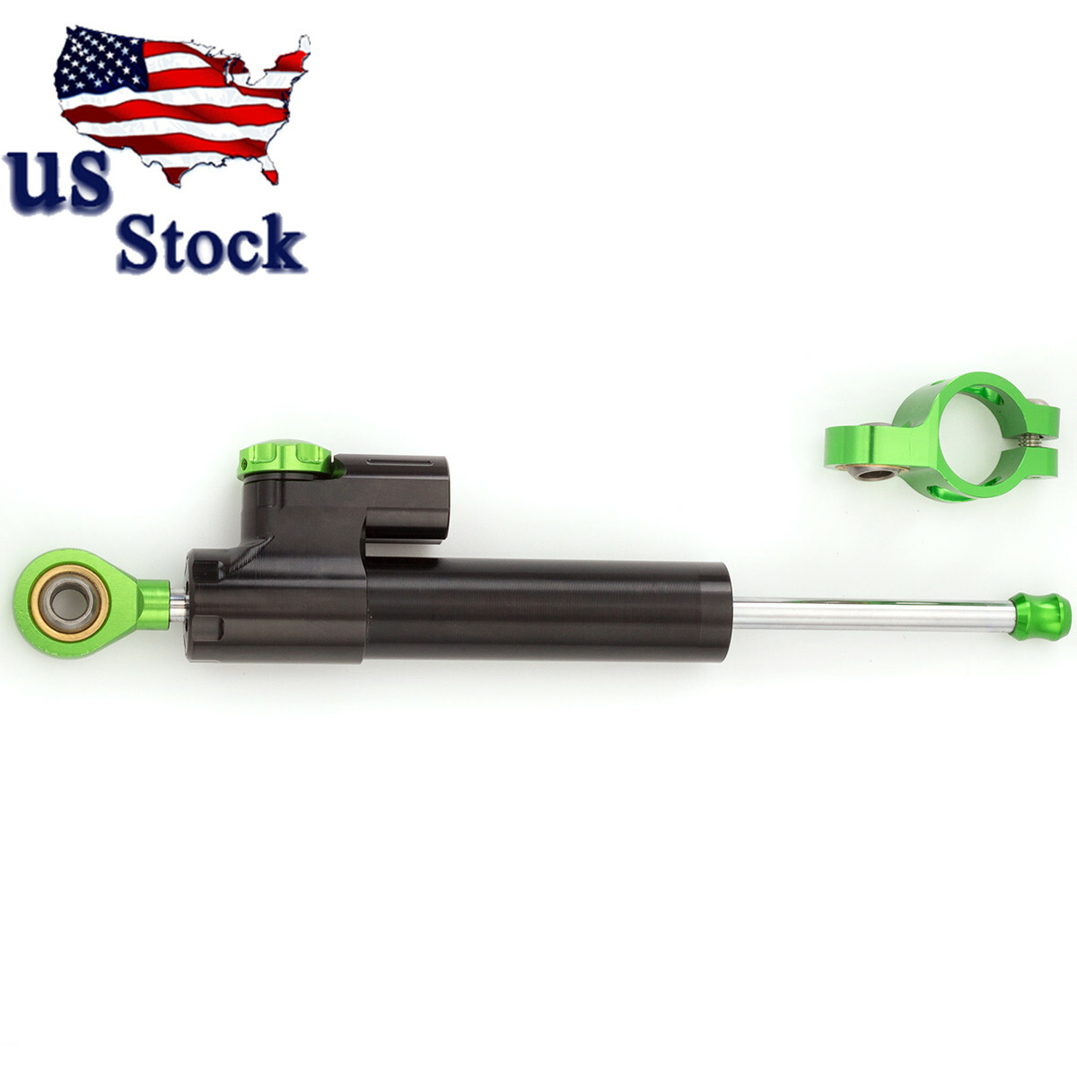 USA Racing Universal Steering Damper CNC Stabilizer Linear Reversed Control 1PCS